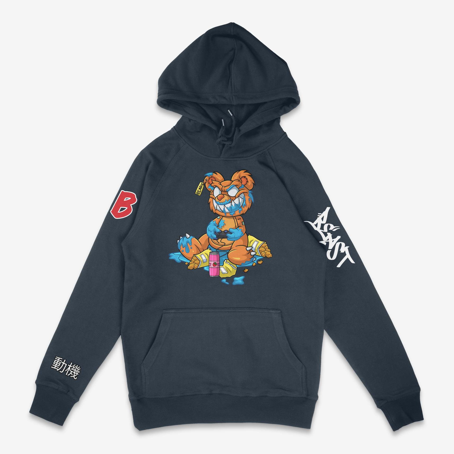 orimi 24ss bear hoodie 熊フーディー The Deluxe Gaming Bear Hoodie – BEARDABEAST Clothing