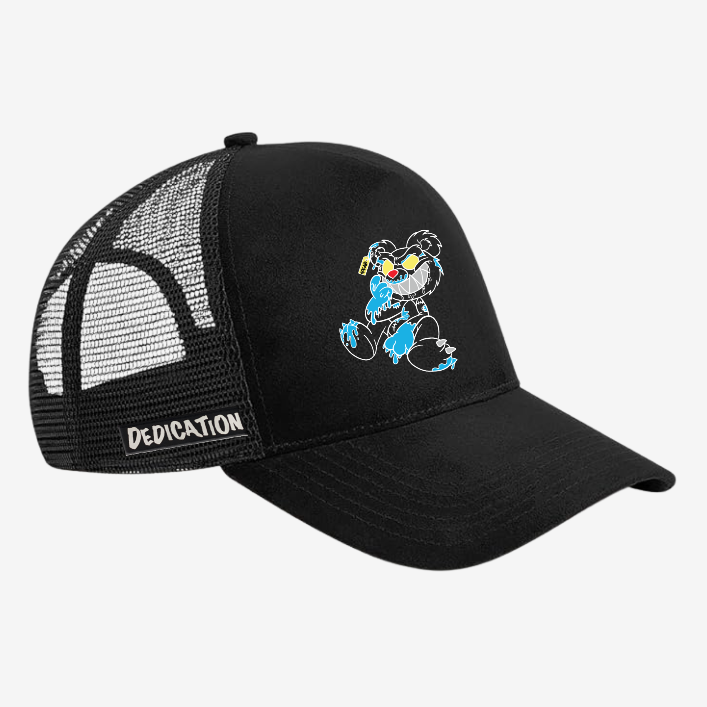 Suede Brim Trucker Hat